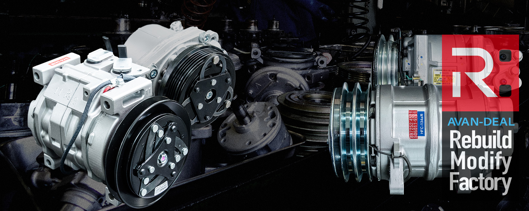 AVAN-DEAL Co., Ltd. works in recycling and rebuilding COMPRESSOR,AIR BRAKE,ELECTRICAL car parts.